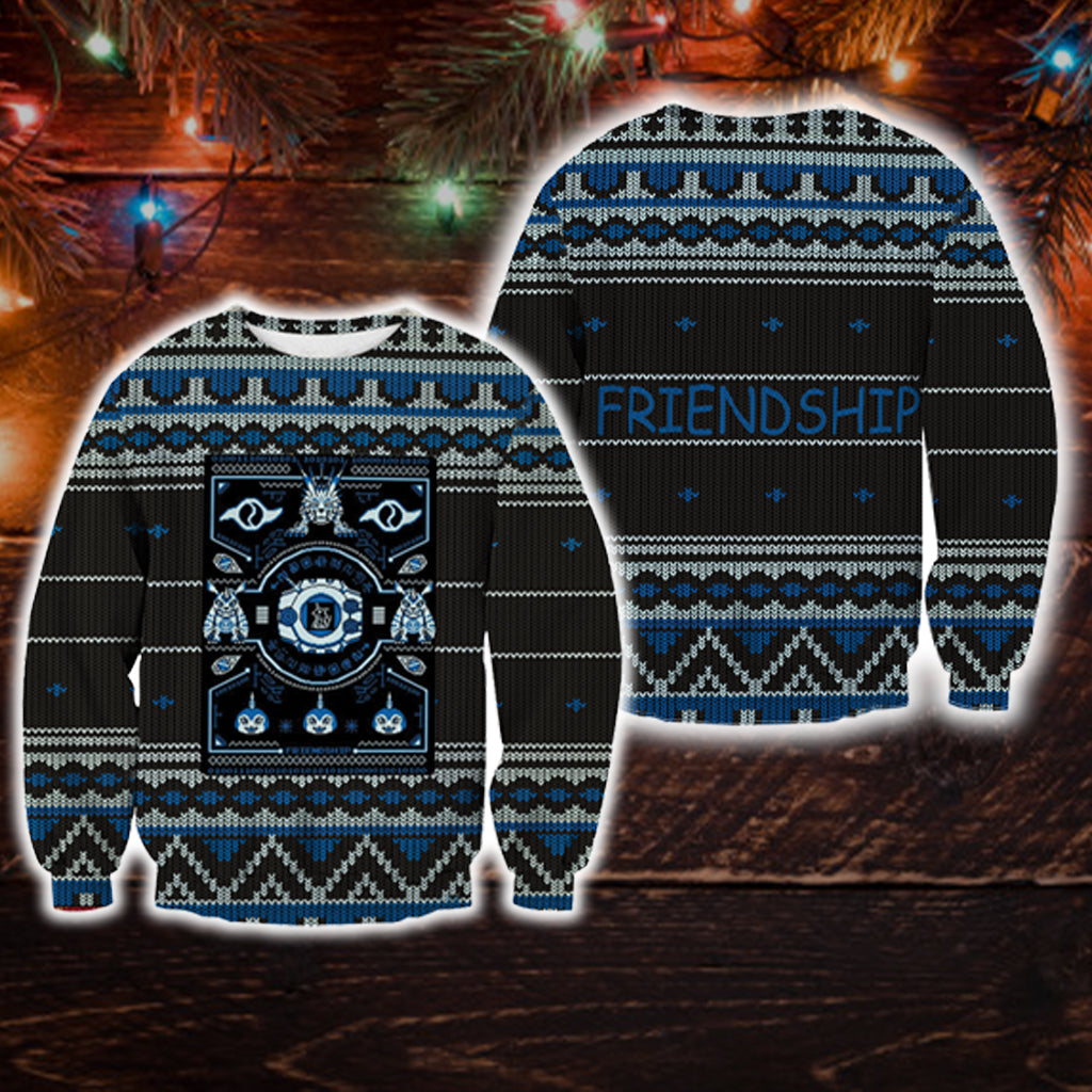 Digimon - Friendship New Collection Unisex 3D Sweater S