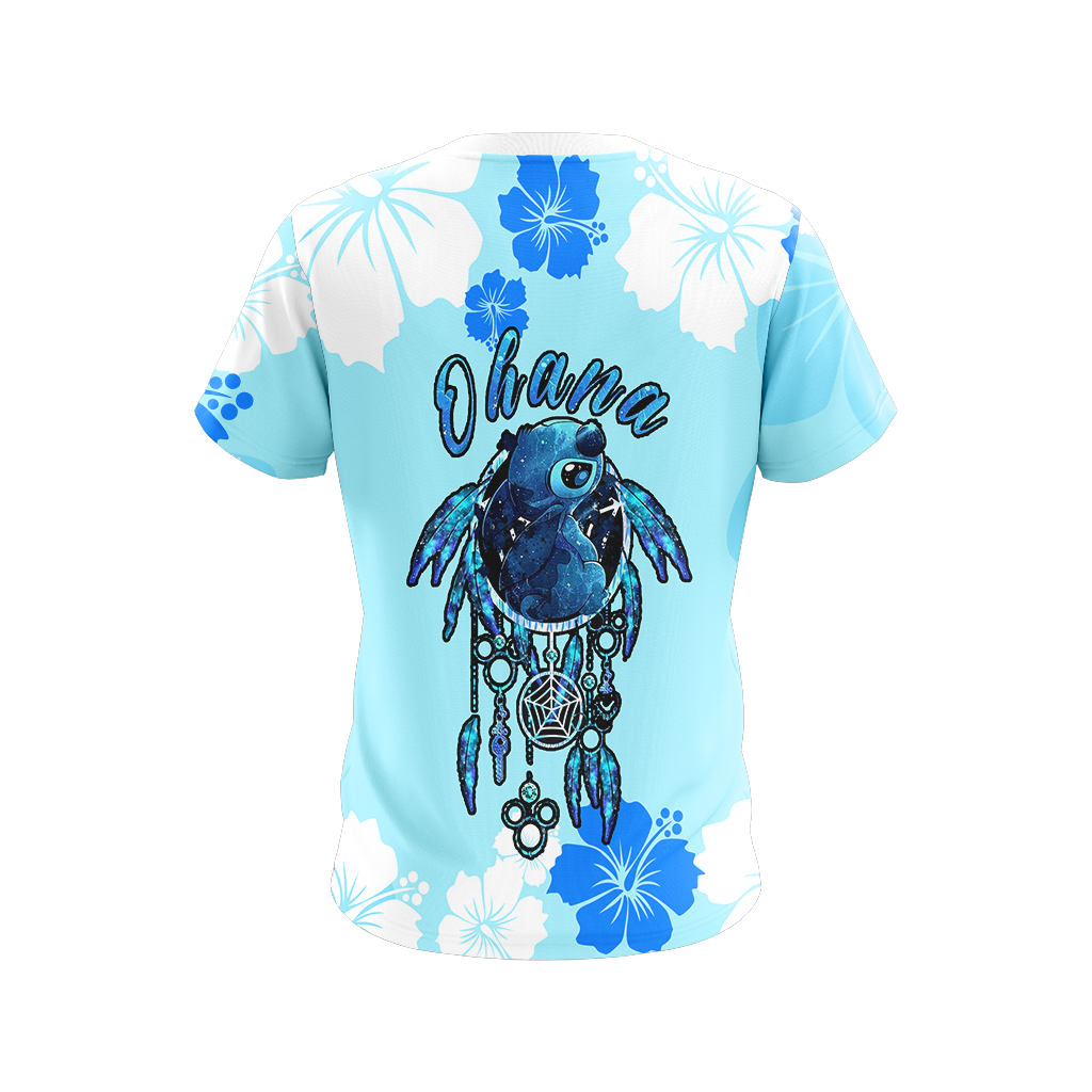 Ohana Stitch Unisex 3D T-shirt