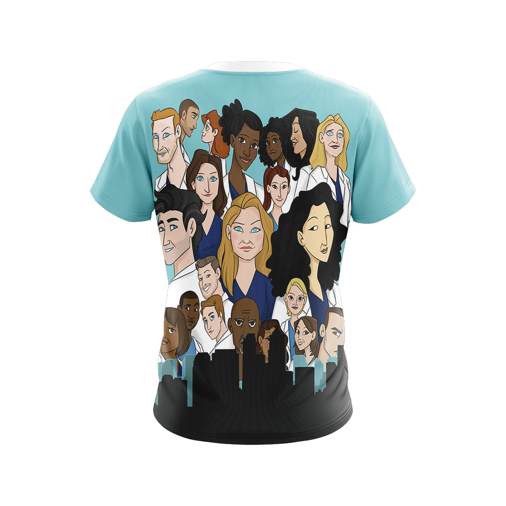 Grey's Anatomy Unisex 3D T-shirt
