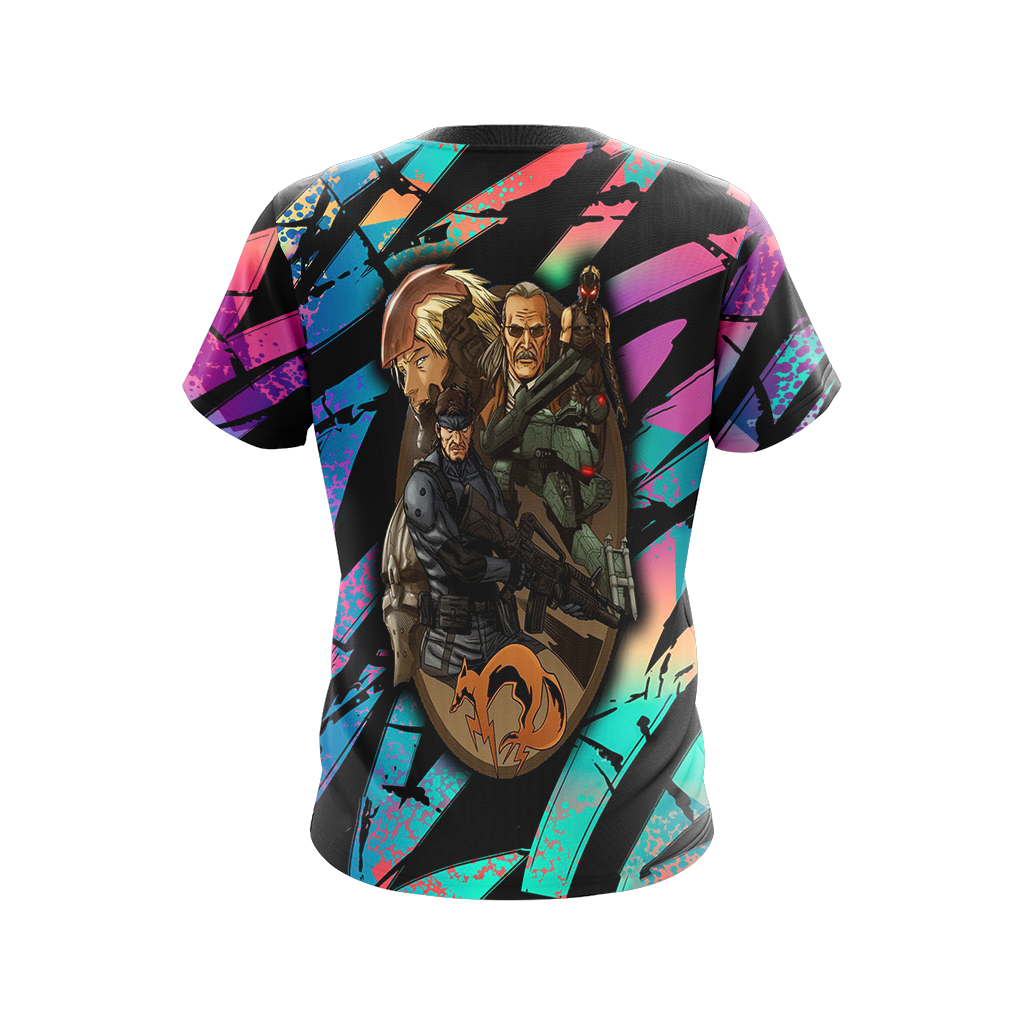 Metal Gear New Version Unisex 3D T-shirt