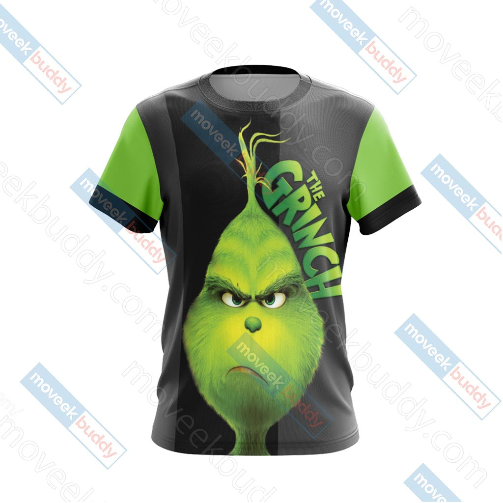 The Grinch "stupid, stupid, stupid!" Unisex 3D T-shirt