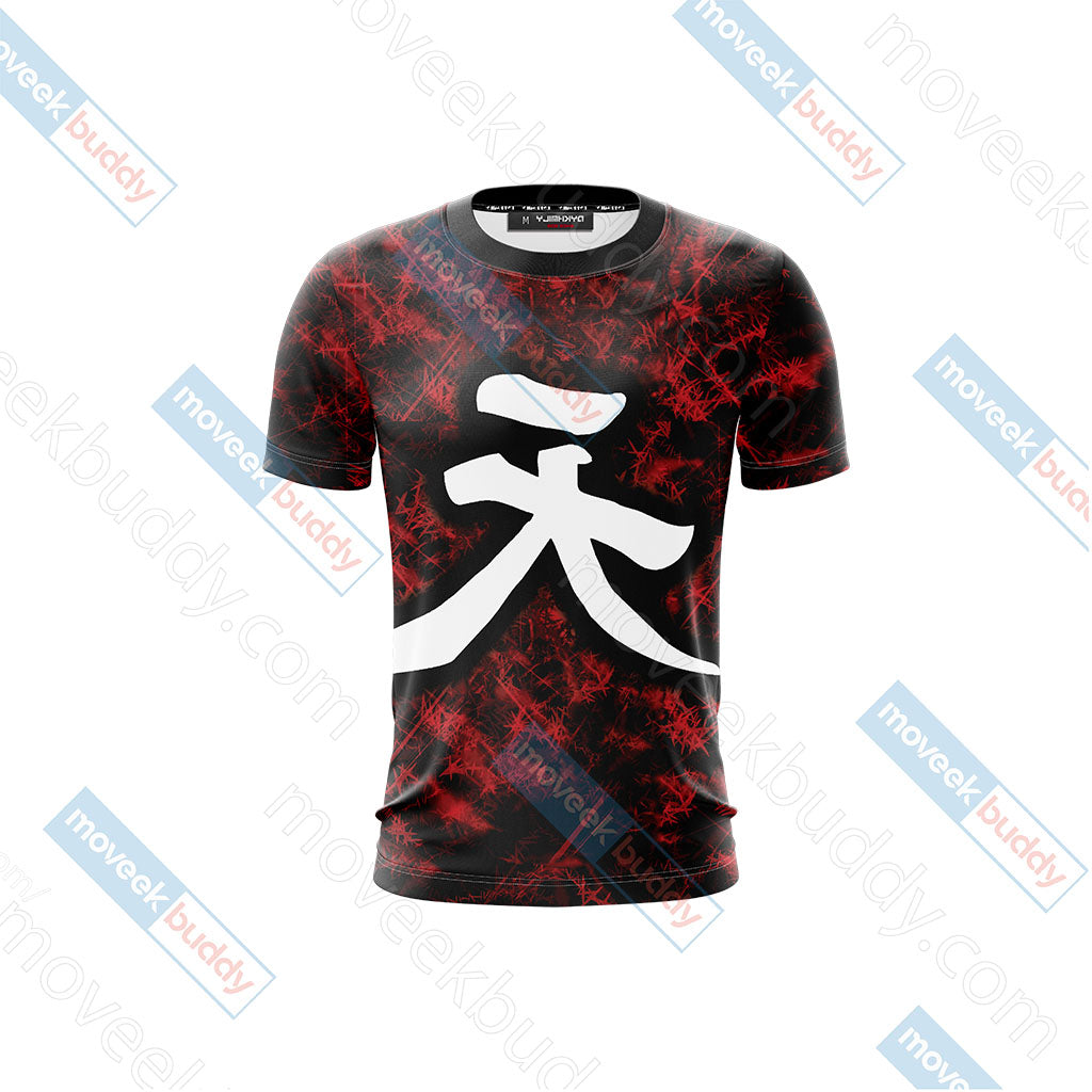 Street Fighter Akuma Unisex 3D T-shirt