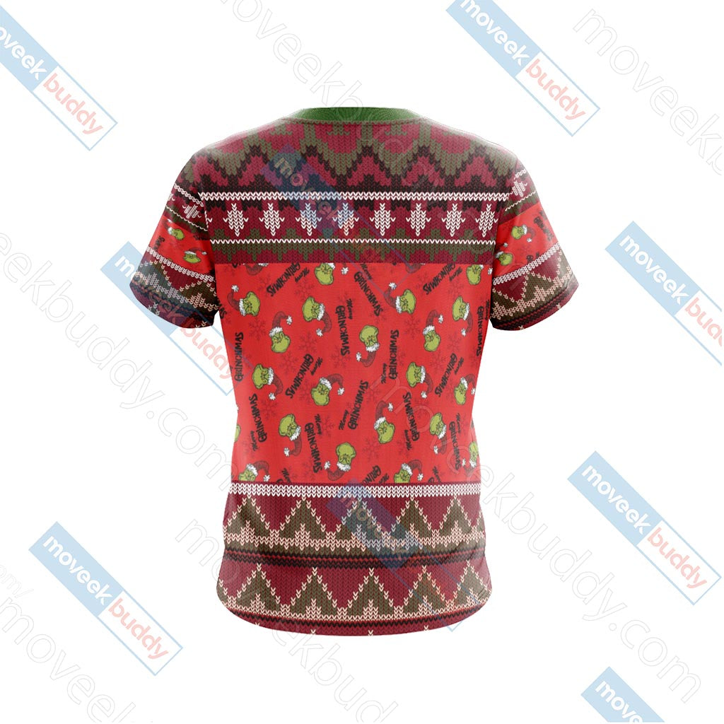 The Grinch Christmas Unisex 3D T-shirt