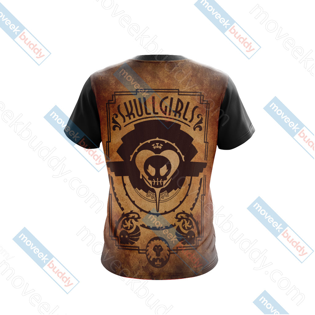 Skullgirls Unisex 3D T-shirt