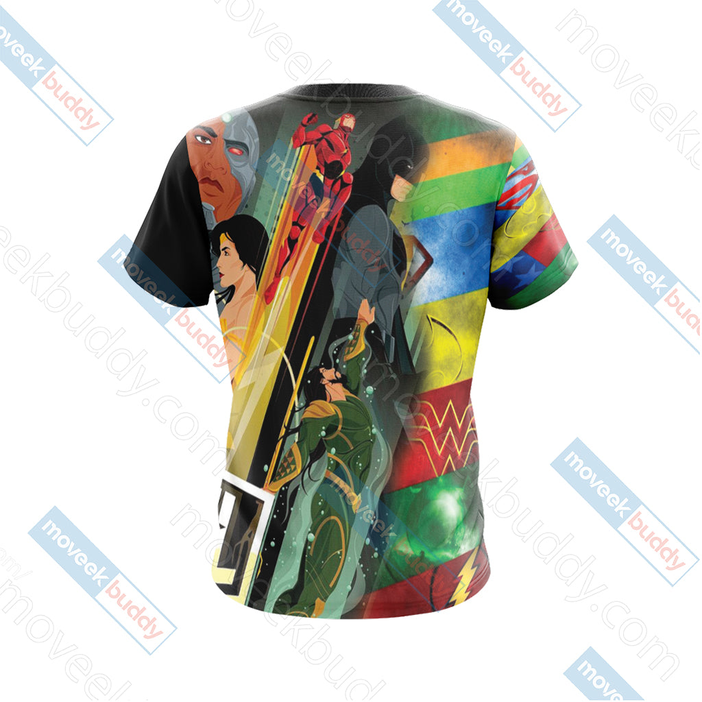 Justice League New Collection Unisex 3D T-shirt