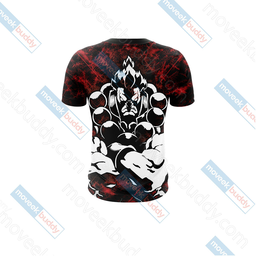 Street Fighter Akuma Unisex 3D T-shirt
