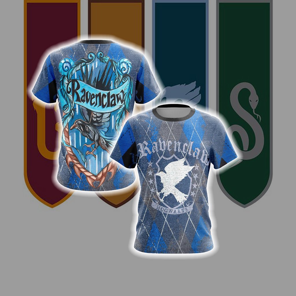Wise Like A Ravenclaw Harry Potter New Version 2 Unisex 3D T-shirt