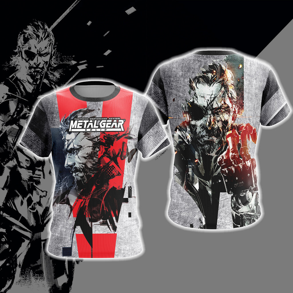 metal gear solid t shirt Metal Gear Solid New Style Unisex 3D T-shirt – MoveekBuddyShop