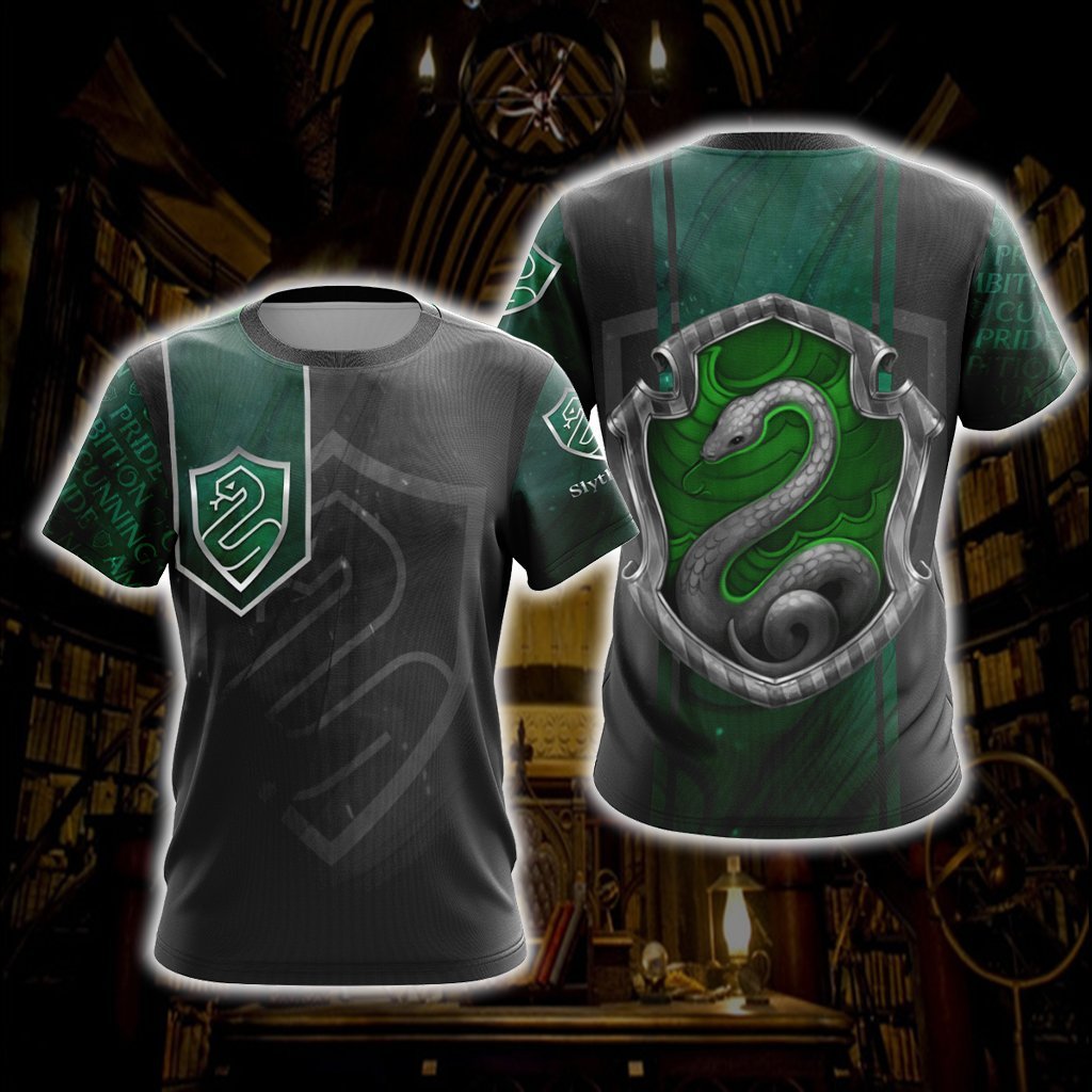 Cunning Like A Slytherin Harry Potter New Style 1 Unisex 3D T-shirt T-shirt S