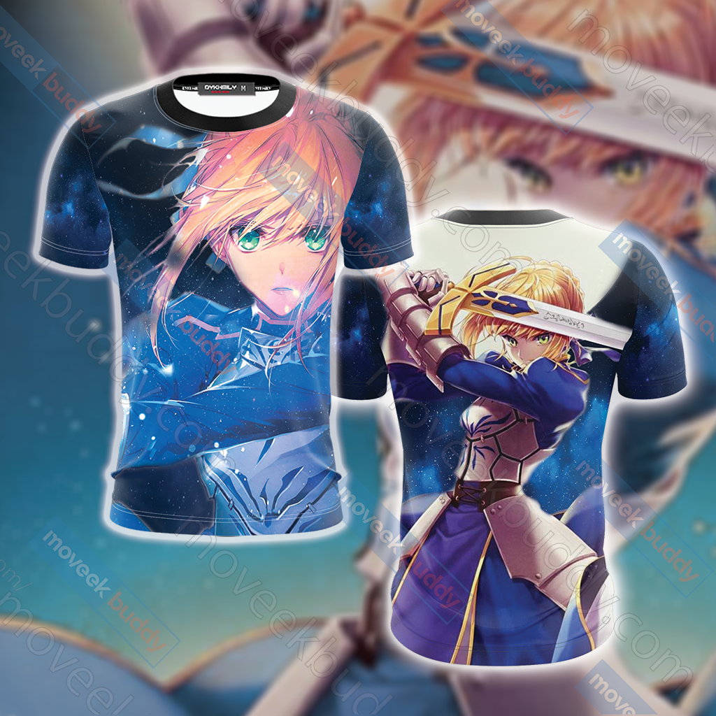 Fate/Stay Night Saber 3D T-shirt
