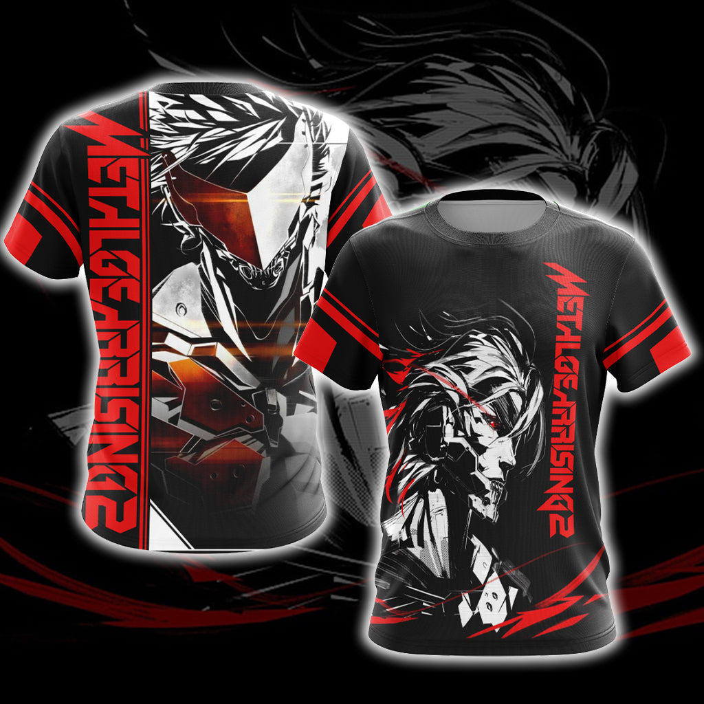 metal gear rising merchandise Metal Gear Rising Revengeance Unisex 3D T-shirt – MoveekBuddyShop