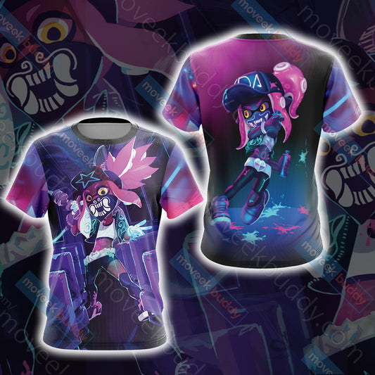 Splatoon - Akali Unisex 3D T-shirt