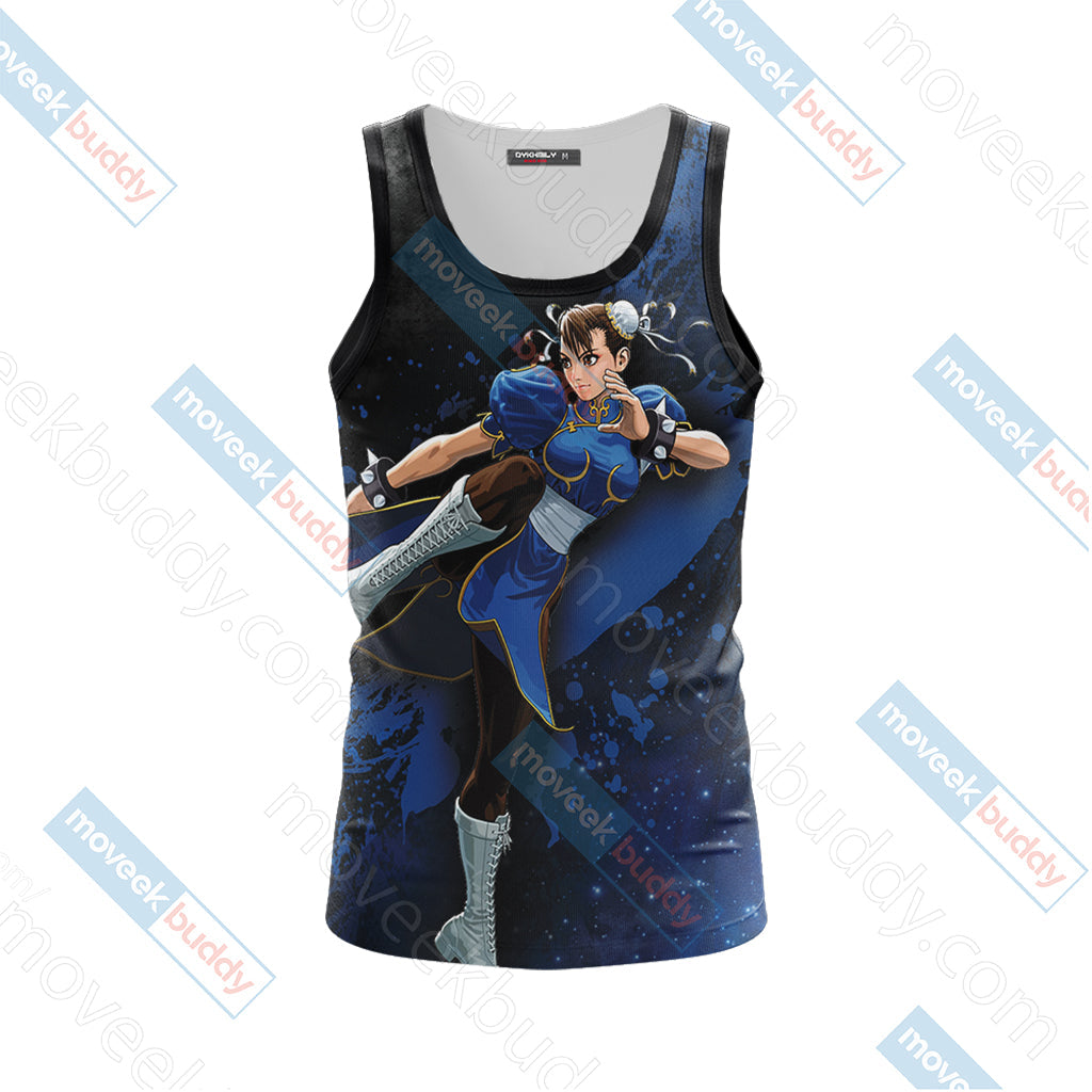 Street Fighter - Chun Li Unisex 3D T-shirt