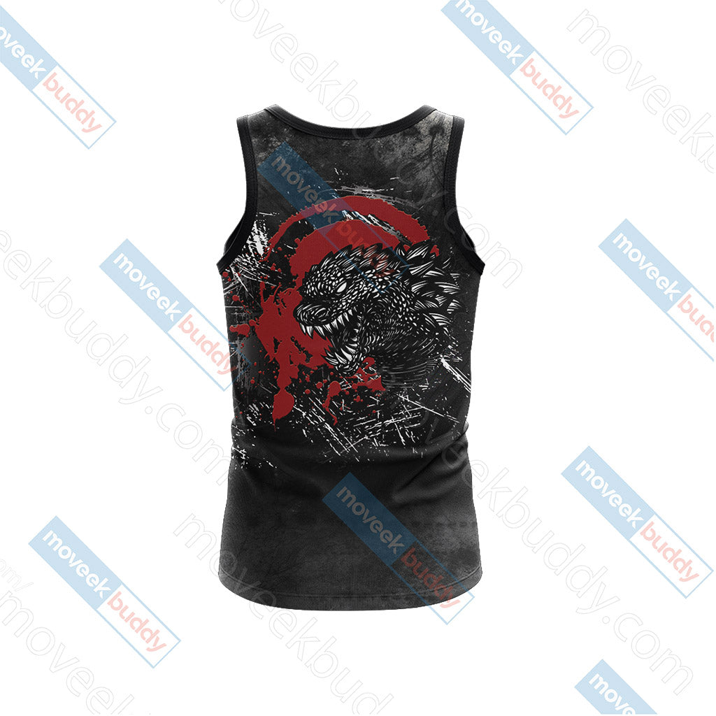 Godzilla King Of The Monsters New Version Unisex 3D T-shirt