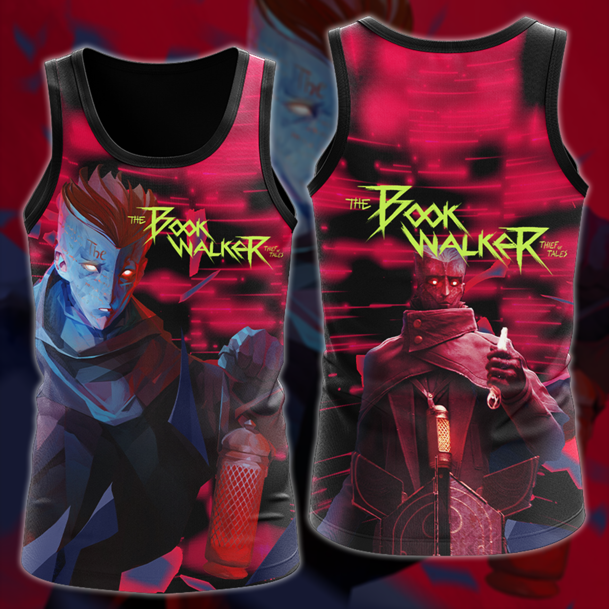 Bookwalker: Thief of Tales Video Game 3D All Over Printed T-shirt Tank Top Zip Hoodie Pullover Hoodie Hawaiian Shirt Beach Shorts Jogger Tank Top S