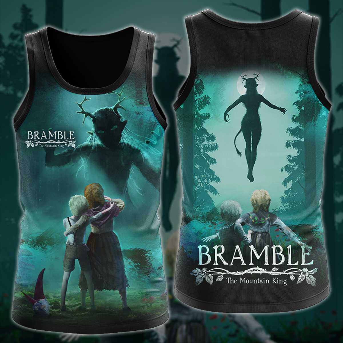 Bramble: The Mountain King Video Game 3D All Over Printed T-shirt Tank Top Zip Hoodie Pullover Hoodie Hawaiian Shirt Beach Shorts Jogger Tank Top S