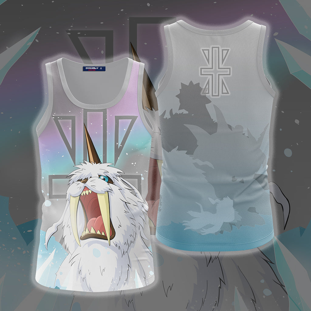 Digimon Ikakumon 3D T-shirt Tank Top S