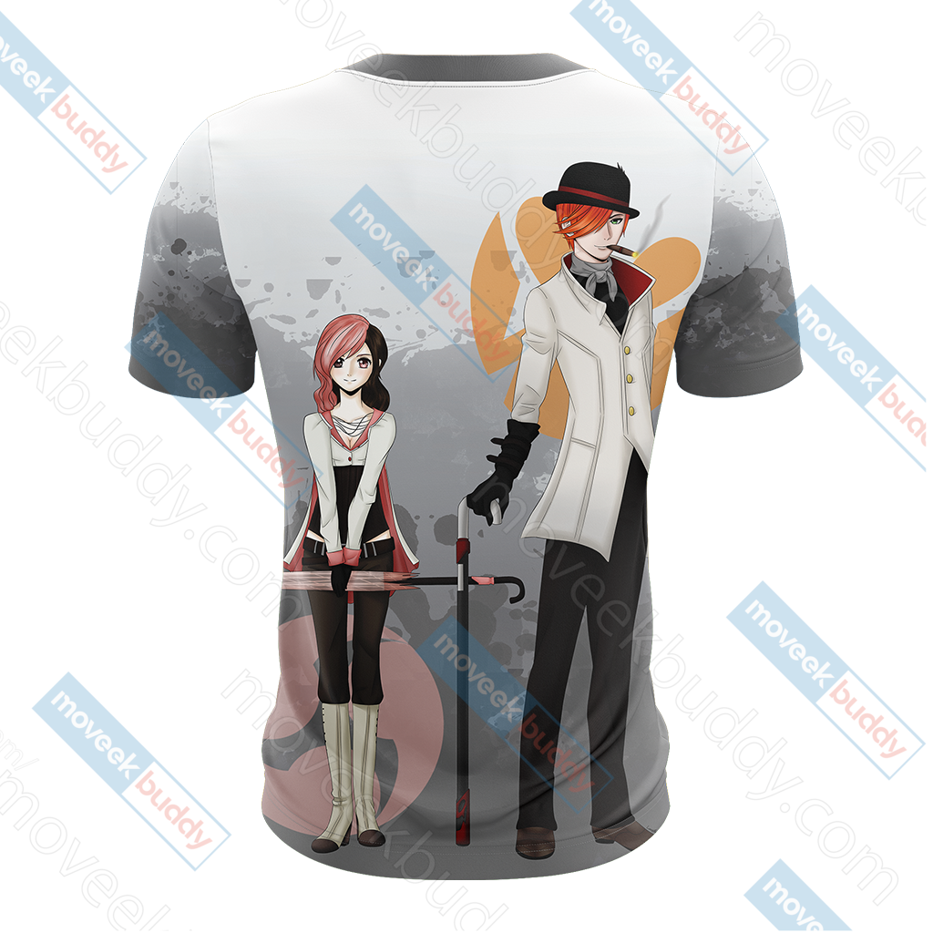 RWBY Roman and Neo Unisex 3D T-shirt