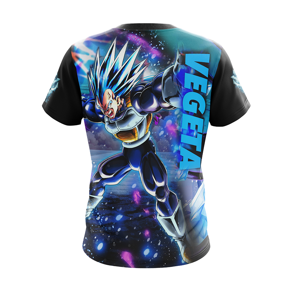 Dragon Ball Vegeta All Over Print T-shirt Zip Hoodie Pullover Hoodie