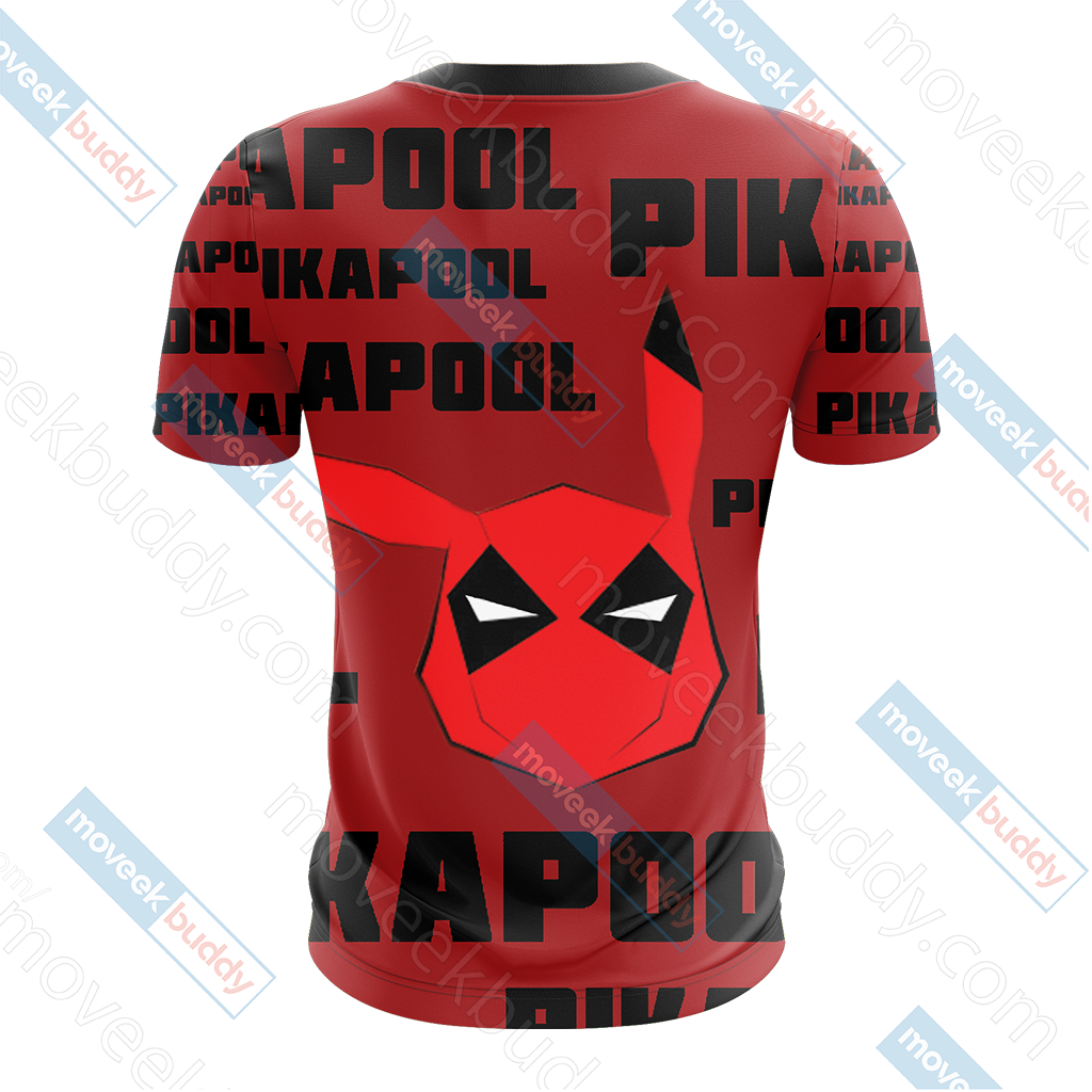 PikaPool Deadpool And Pikachu New Unisex 3D T-shirt