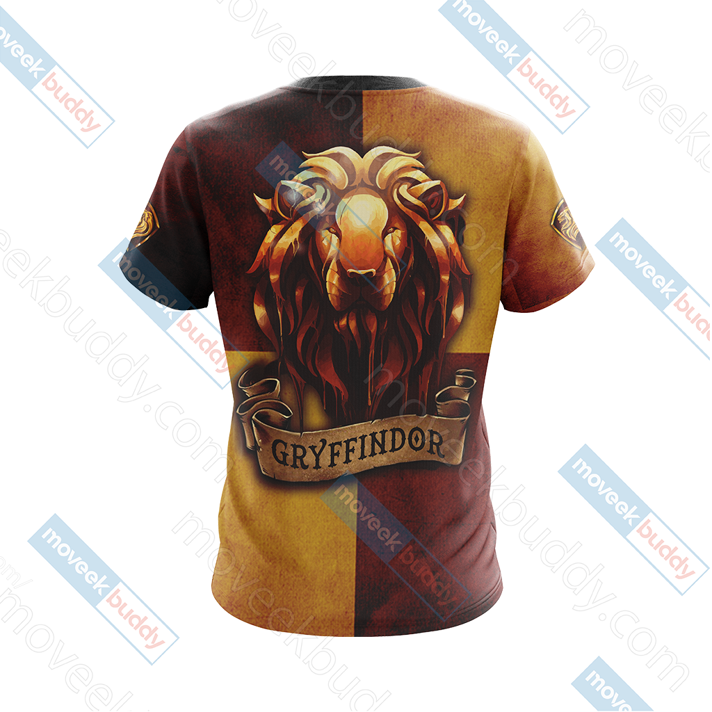 Gryffindor Lion Harry Potter New Look Unisex 3D T-shirt