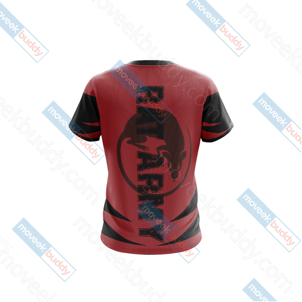 Ender's Game - Battle School Army - Rat Army Unisex 3D T-shirt