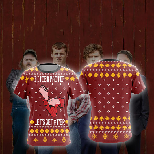 Letterkenny Knitting Style Unisex 3D T-shirt