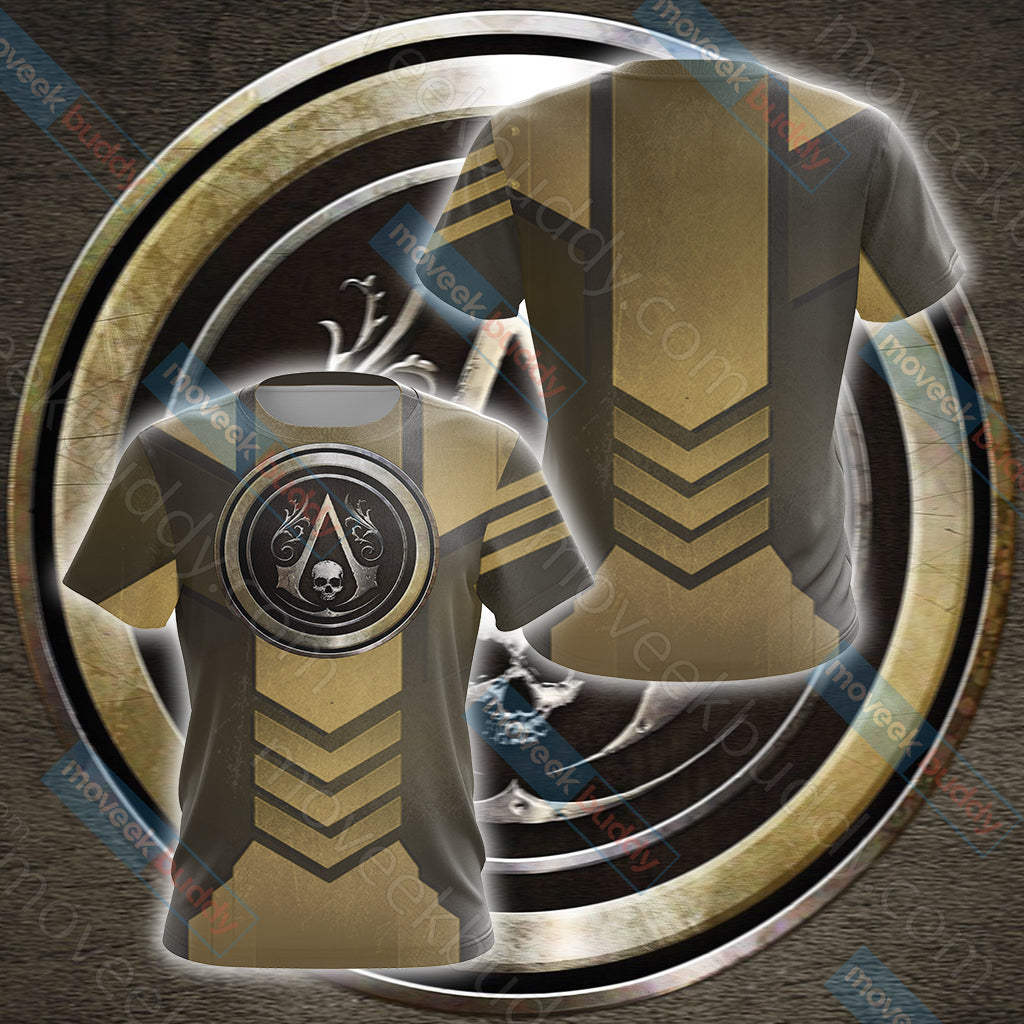 Assassin's Creed Black Flag Unisex 3D T-shirt