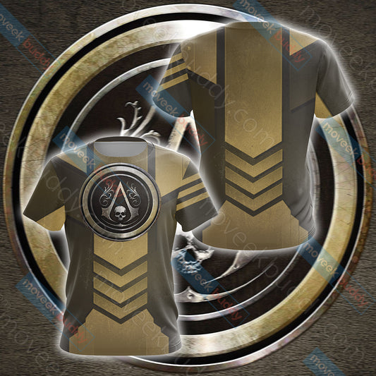 Assassin's Creed Black Flag Unisex 3D T-shirt