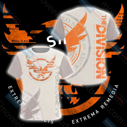 Tom Clancy's The Division Unisex 3D T-shirt