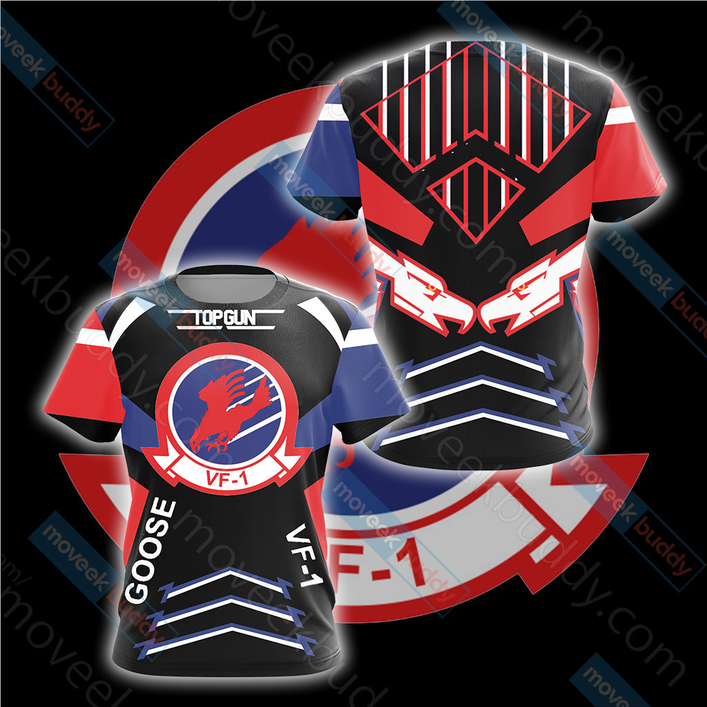 Top Gun VF-1 Unisex 3D T-shirt