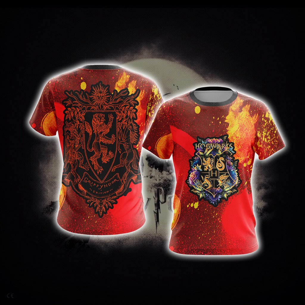 Brave Like A Gryffindor Harry Potter New Style Unisex 3D T-shirt