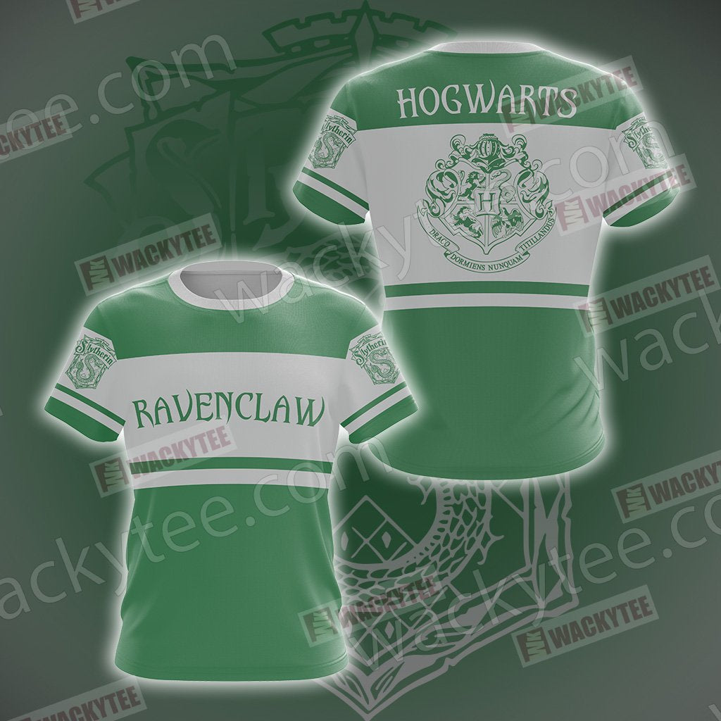 Harry Potter - Slytherin House Wacky New Style Unisex 3D T-shirt