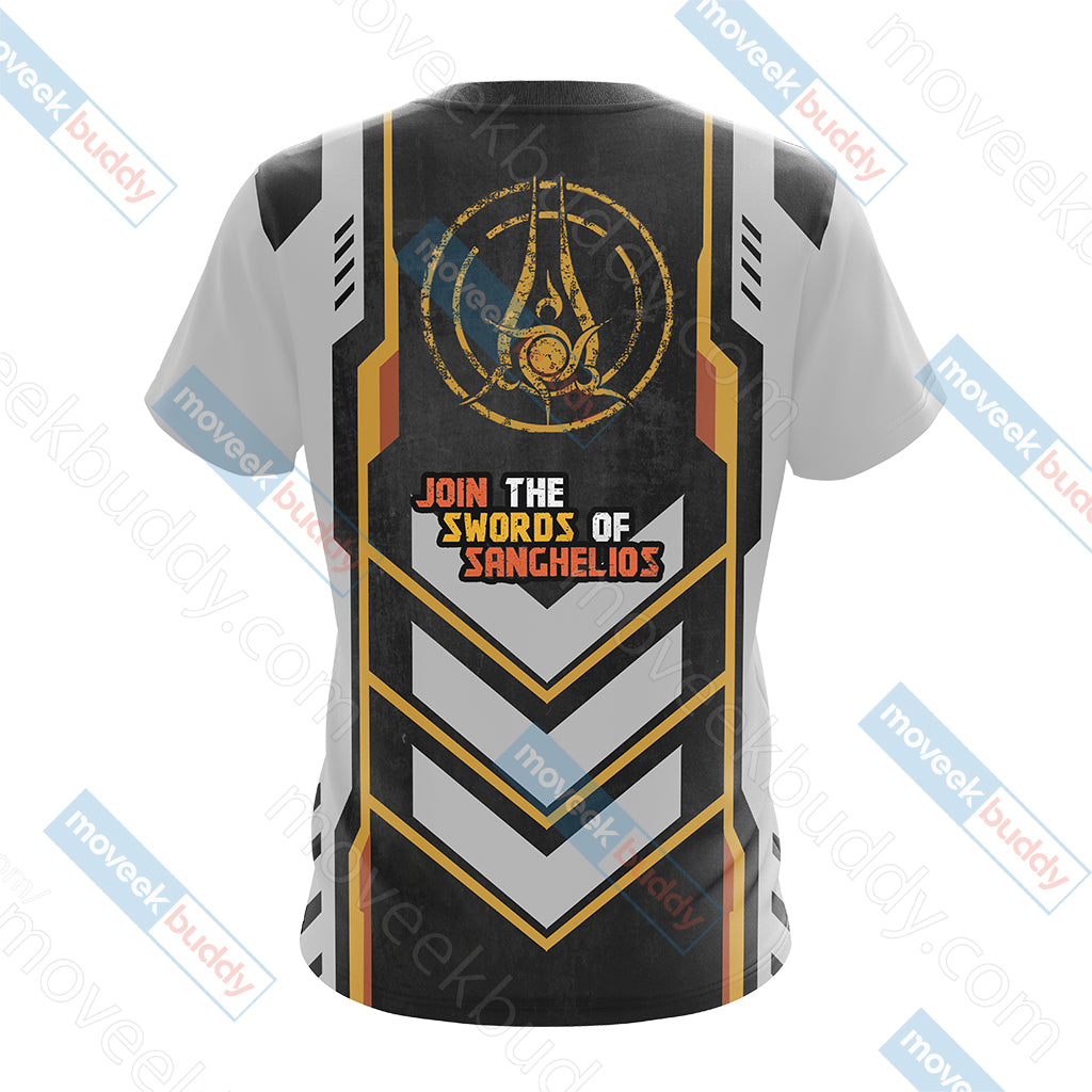 Halo - Swords of Sanghelios Unisex 3D T-shirt