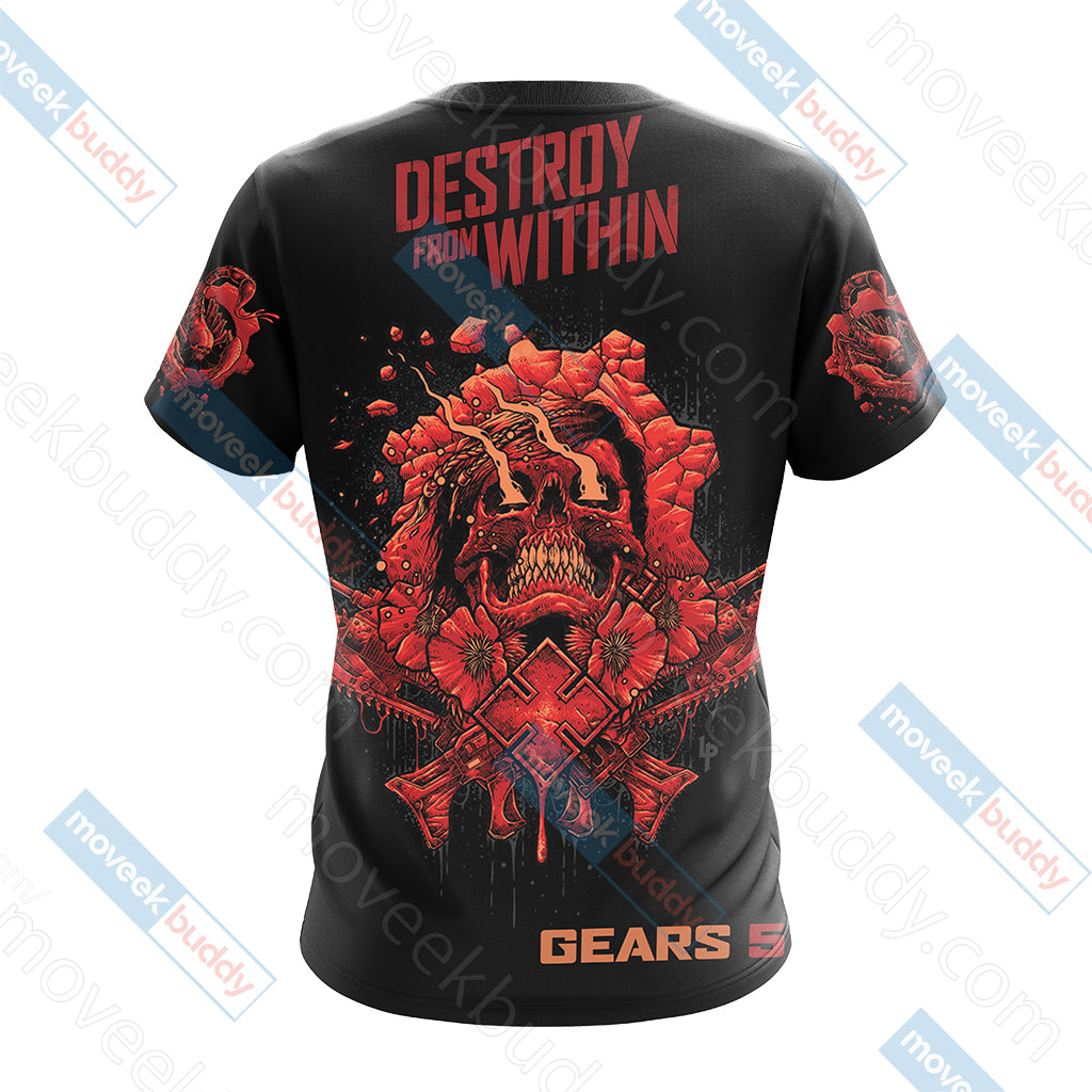 Gears Of War 5 Unisex 3D T-shirt