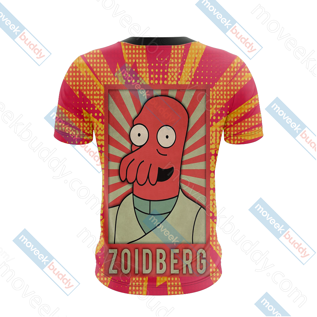 Futurama why not Zoidberg Unisex 3D T-shirt