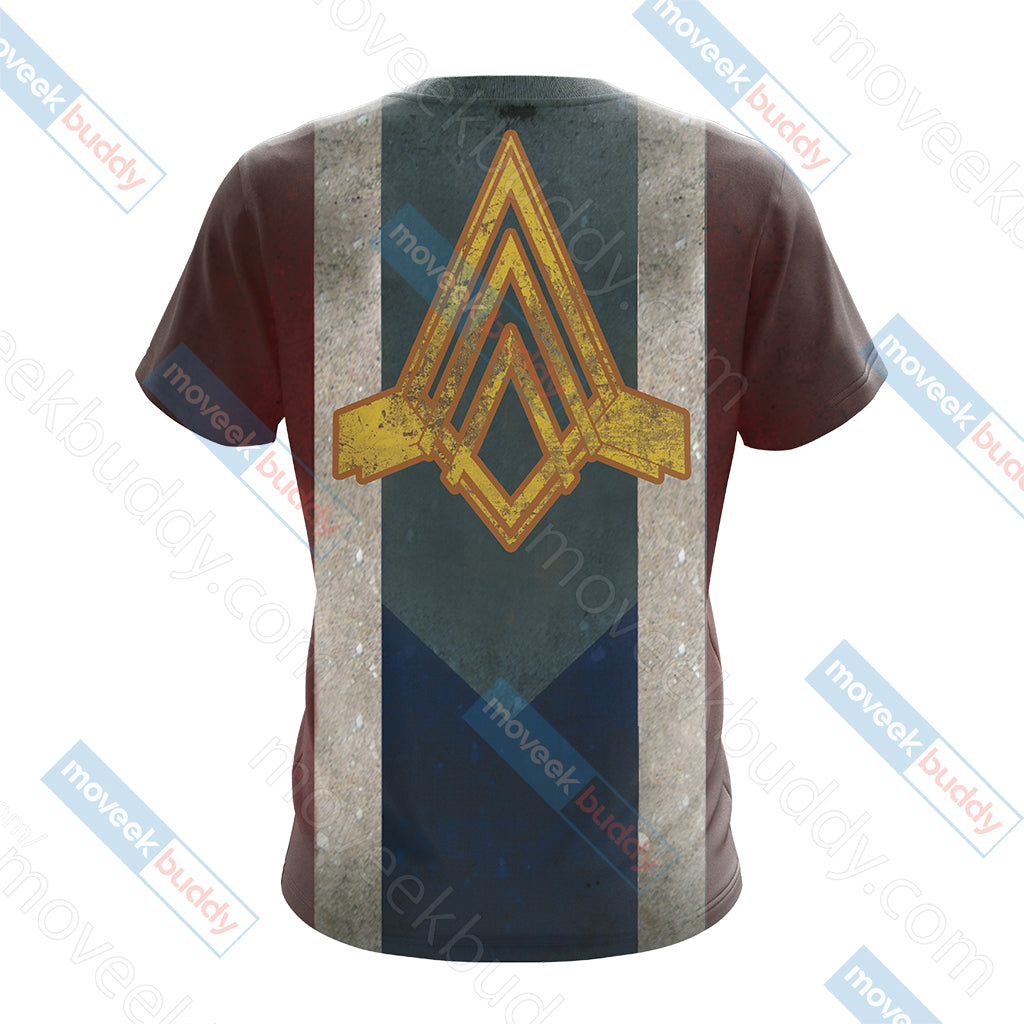 Battlestar Galactica New Version Unisex 3D T-shirt