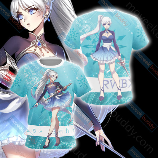 RWBY - Weiss Schnee New Unisex 3D T-shirt
