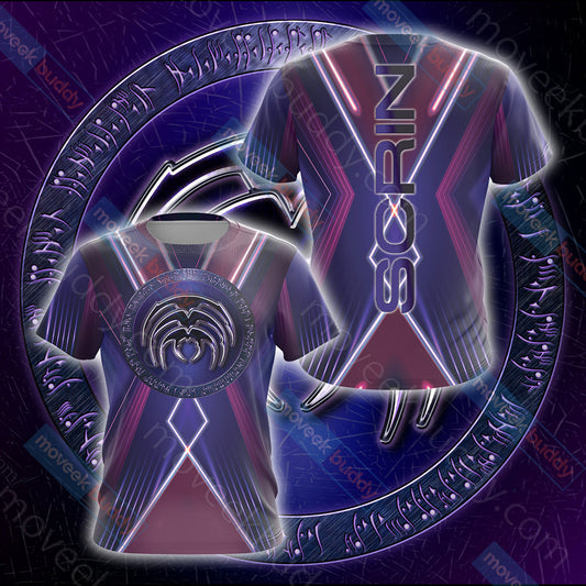 Command & Conquer - Scrin Unisex 3D T-shirt