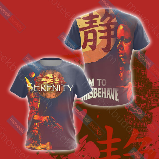 Serenity (film) Unisex 3D T-shirt