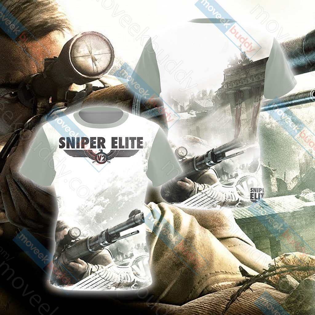 Sniper Elite V2 Unisex 3D T-shirt