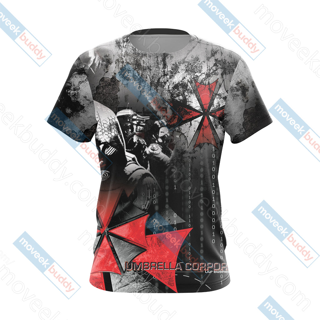 Resident Evil Umbrella Corp Unisex 3D T-shirt