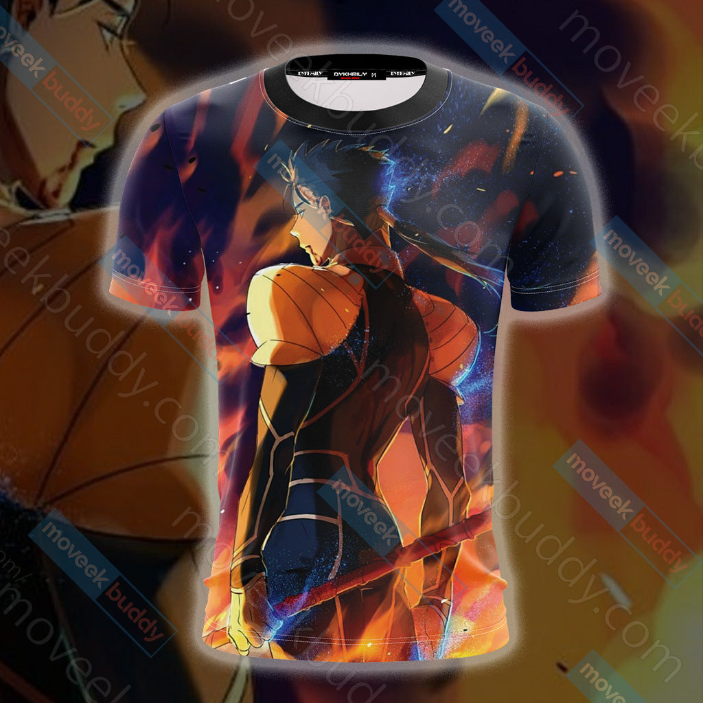 Fate/Stay Night Lancer 3D T-shirt