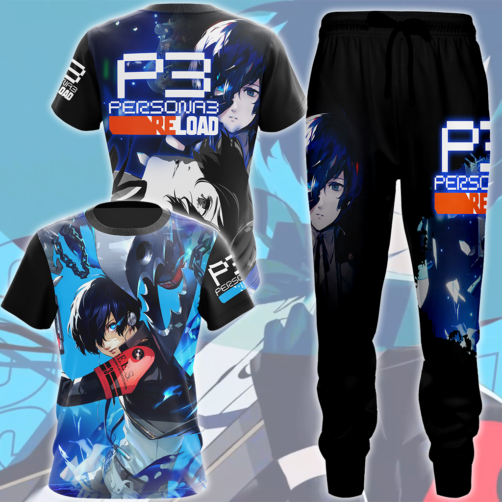 Persona 3 Reload Video Game All Over Printed T-shirt Tank Top Zip Hoodie Pullover Hoodie Hawaiian Shirt Beach Shorts Joggers