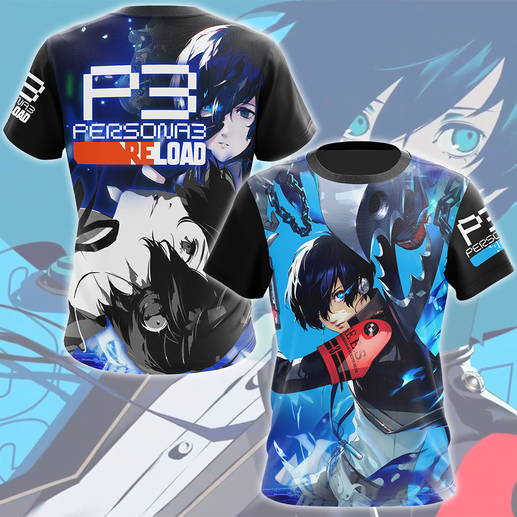 Persona 3 Reload Video Game All Over Printed T-shirt Tank Top Zip Hoodie Pullover Hoodie Hawaiian Shirt Beach Shorts Joggers T-shirt S