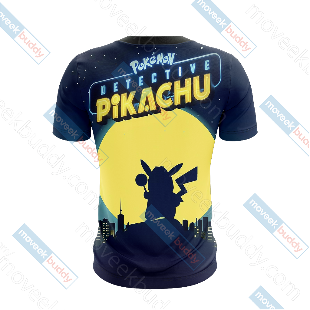 Pokemon Detective Pikachu Unisex 3D T-shirt