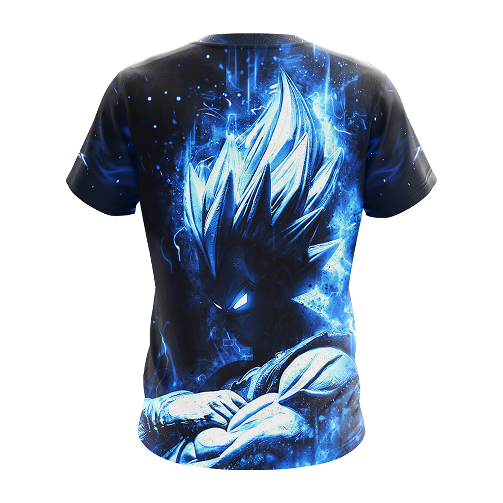 Dragon Ball Vegeta Unisex 3D T-shirt Zip Hoodie