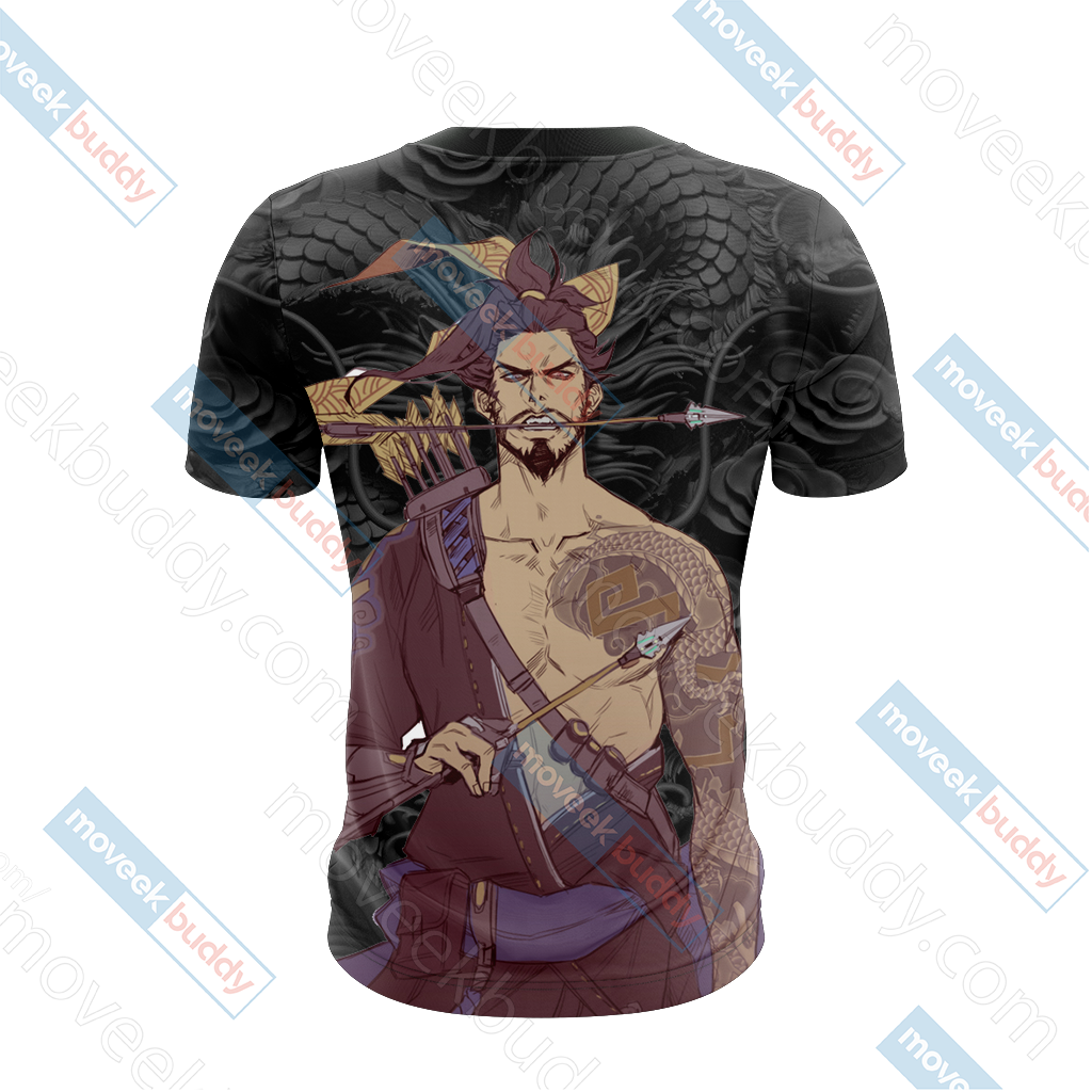 Overwatch - Hanzo Unisex 3D T-shirt
