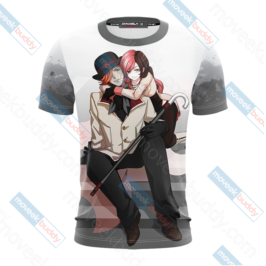 RWBY Roman and Neo Unisex 3D T-shirt