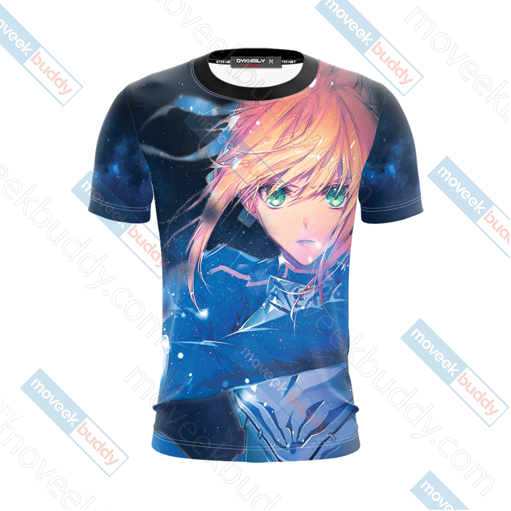 Fate/Stay Night Saber 3D T-shirt
